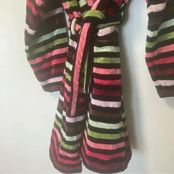 Sonia Ryliel Maison Striped Bathrobe with Hood - Picture 9 of 9